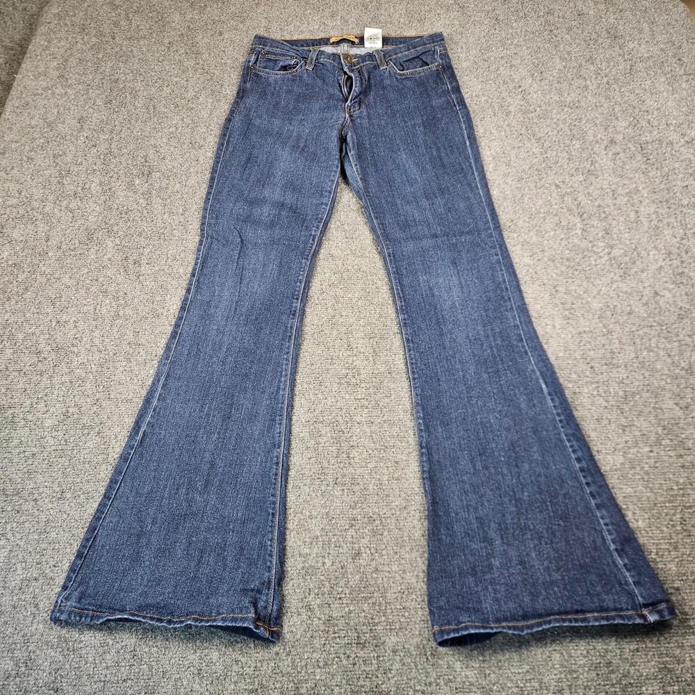 Aphrodite Womens Flare Jeans Blue Medium Wash Bell Bottom Style 2026 Size 11